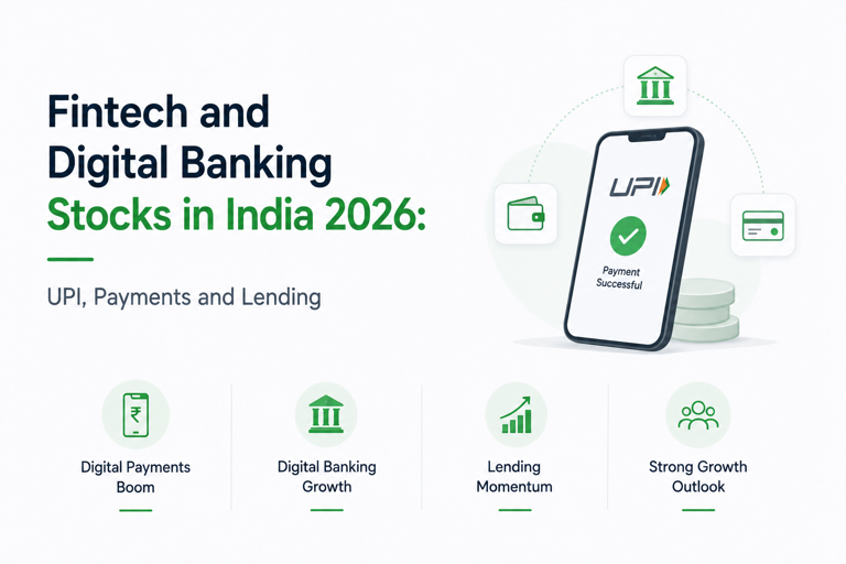 Fintech and Digital Banking Stocks in India 2026: UPI, Payments and Lending