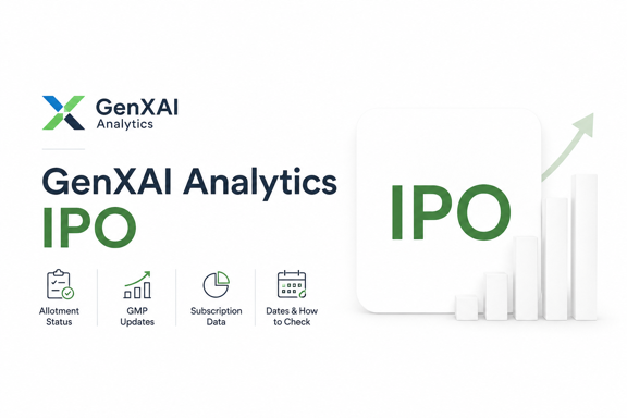 GenXAI Analytics IPO Allotment Status: Latest GMP, Subscription Data, Dates & How to Check