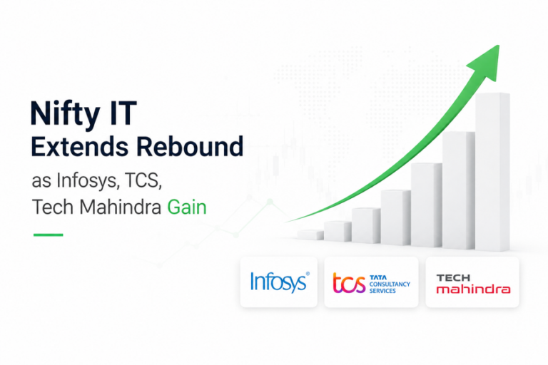 Nifty IT Extends Rebound as Infosys, TCS, and Tech Mahindra Gain Up to 5%