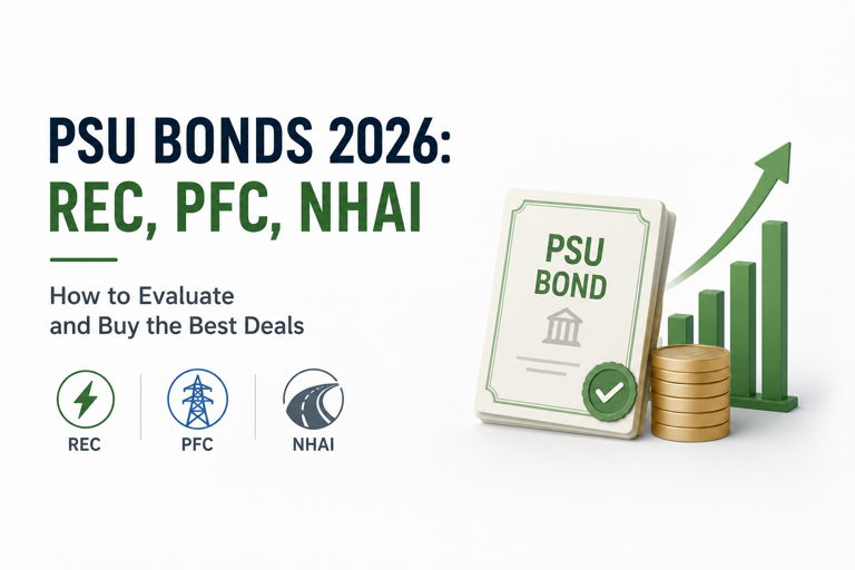 PSU Bonds 2026: REC, PFC, NHAI - How to Evaluate and Buy the Best Deals
