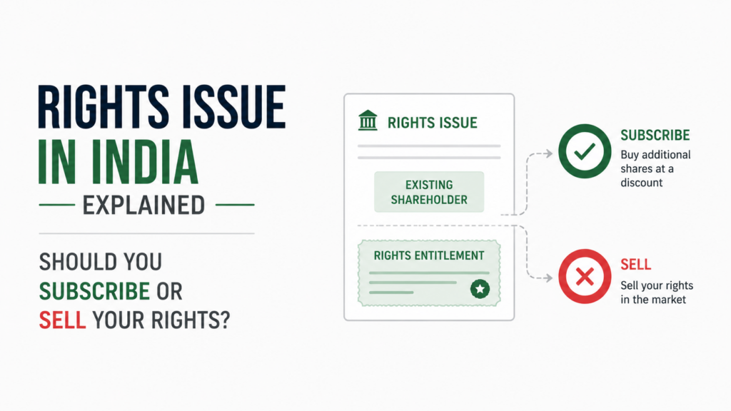 Rights Issue in India Explained: Should You Subscribe or Sell Your Rights?