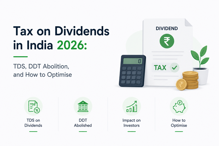 Tax on Dividends in India 2026: TDS, DDT Abolition, and How to Optimise