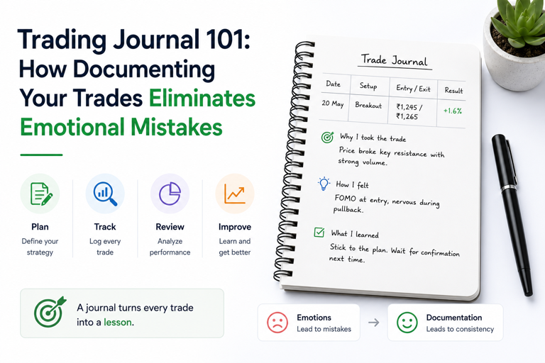 Trading Journal 101: How Documenting Your Trades Eliminates Emotional Mistakes