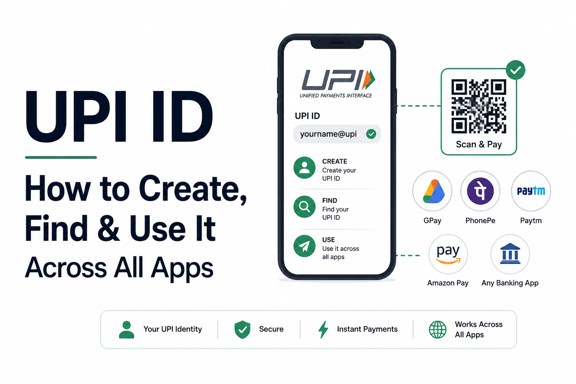 UPI ID: How to Create, Find & Use It Across All Apps
