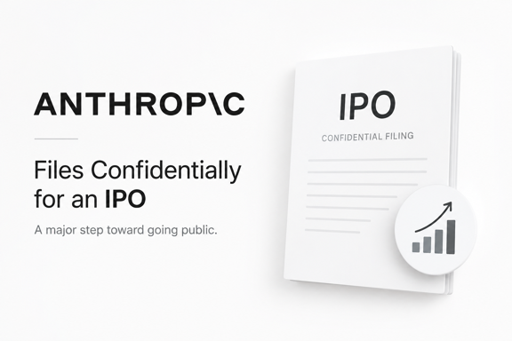 Anthropic Files Confidentially for an IPO: What It Means for the AI Industry