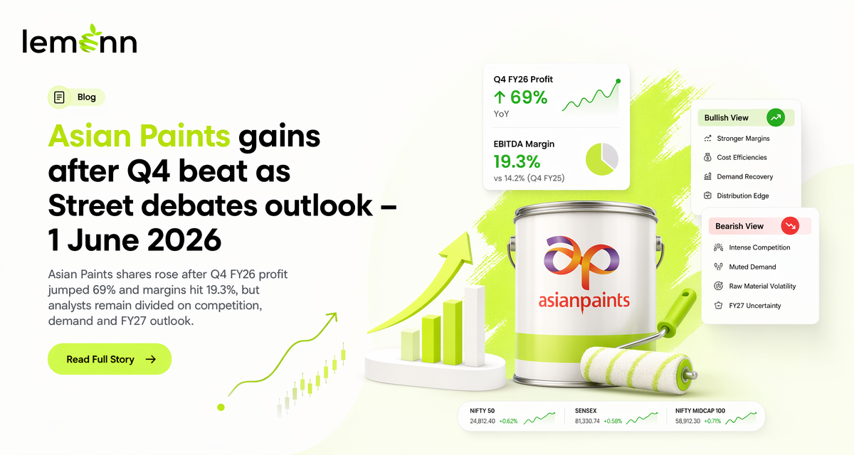 Asian Paints gains after Q4 beat as Street debates outlook