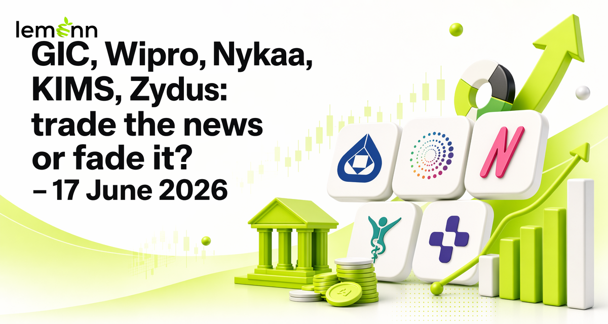GIC OFS subscription, Wipro’s Claude AI CoE, Nykaa’s OpenAI tie-up, KIMS QIP and Zydus’ Assertio deal set the tone for stock-specific action in a firm Nifty 50 market near 24,000.