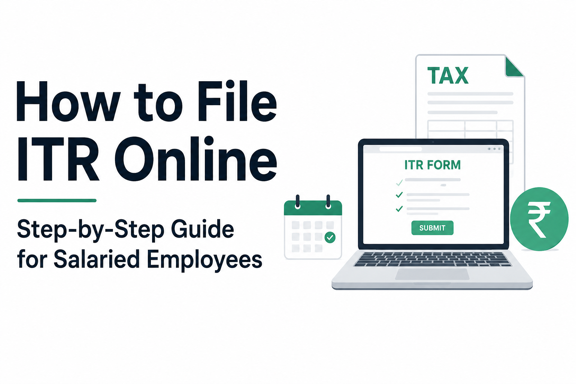 How to File ITR Online: Step-by-Step Guide for Salaried Employees