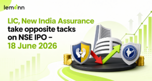 LIC gains as it opts out of NSE IPO offer for sale, while New India Assurance rallies on plans to sell 1.05 crore NSE shares.