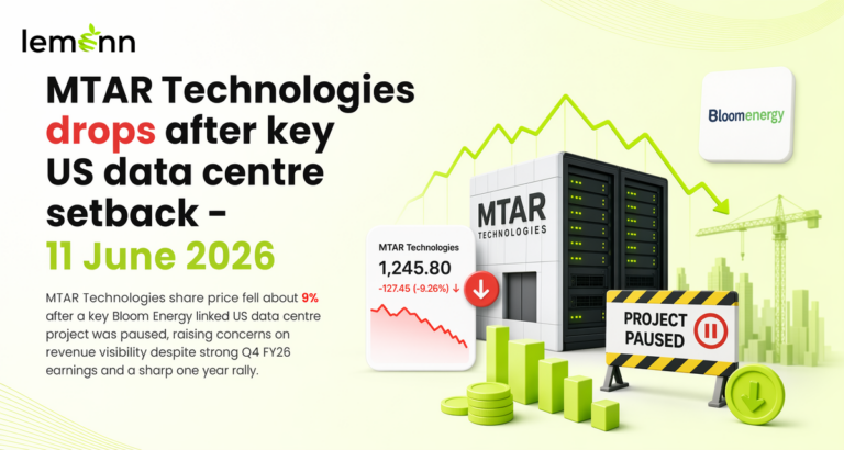 MTAR Technologies drops after key US data centre setback