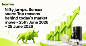 Nifty trades above 24,100 and Sensex gains over 400 pts as Brent crude slips near $72 and silver hits 7‑month low.