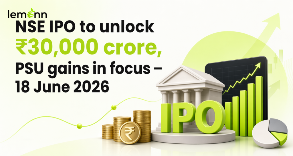 NSE files DRHP for a ₹30,000 crore IPO, likely India’s biggest, with SBI and six other PSUs set to offload 7.97 crore shares.