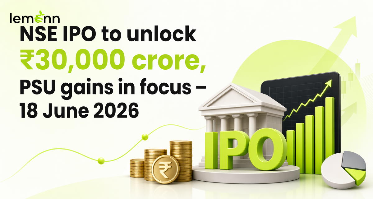 NSE files DRHP for a ₹30,000 crore IPO, likely India’s biggest, with SBI and six other PSUs set to offload 7.97 crore shares.