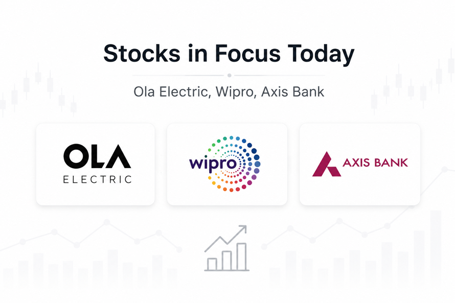 Ola Electric, Wipro, Axis Bank Among Stocks in Focus Today. Here's Why
