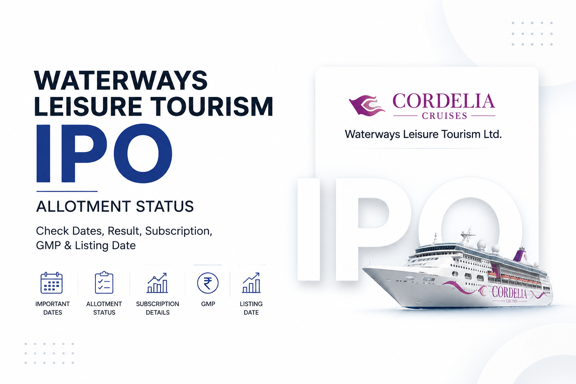 Waterways Leisure Tourism IPO Allotment Status 2026: Check Result, Dates, Subscription, GMP & Listing Date