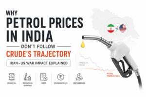 Why Petrol Prices in India Don’t Follow Crude Oil Prices: Iran-US War Impact Explained