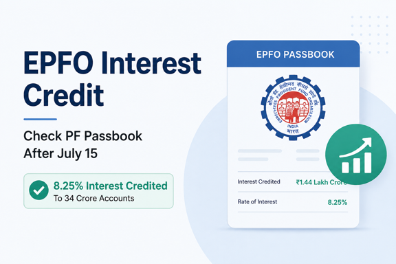 EPFO Interest Credit: What You Should Know After July 15