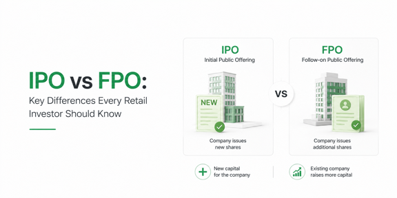 IPO vs FPO: Key Differences Every Retail Investor Should Know