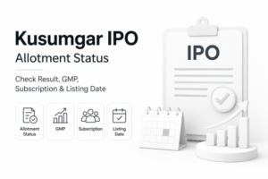 Kusumgar IPO Allotment Status: Check Result, GMP, Subscription & Listing Date