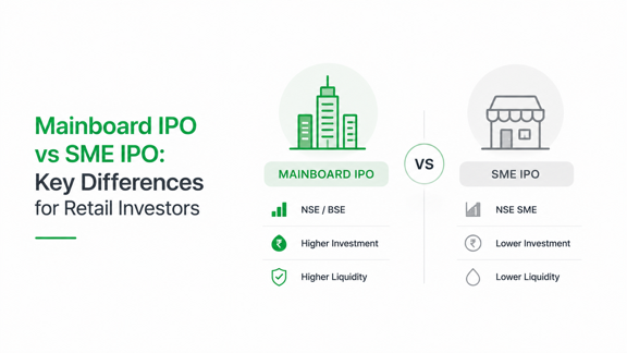 Mainboard IPO vs SME IPO: Key Differences for Retail Investors