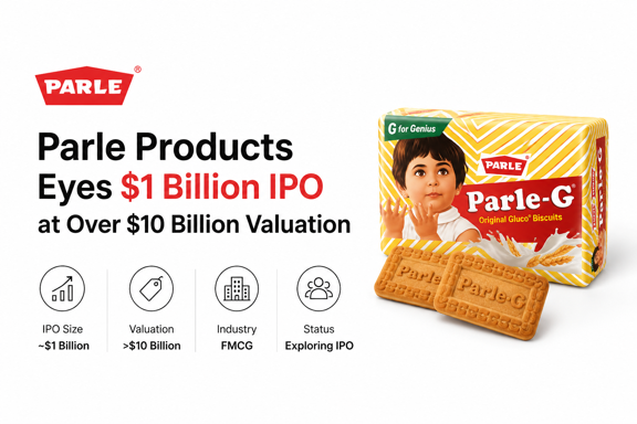 Parle Products Plans $1 Billion IPO at $10 Billion Valuation