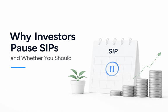 Why Investors Pause SIPs, and Should You Too?