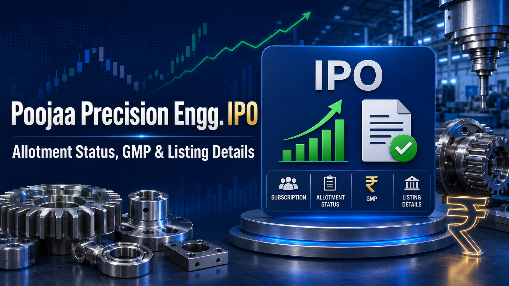 Poojaa Precision Engg. IPO Allotment Status