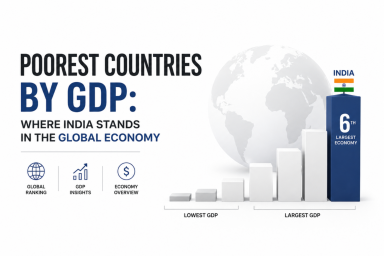 Poorest Countries by GDP: Latest Ranking & Where India Stands