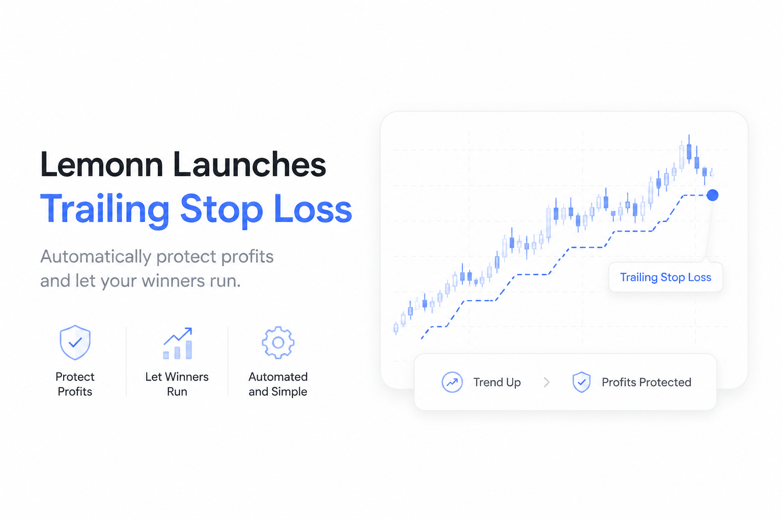 Lemonn Launches Trailing Stop Loss: Automatically Protect Your Trading Profits