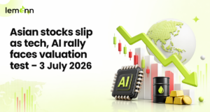 Asian stocks fell with MSCI Asia Pacific down 0.4% as investors reassessed AI-driven tech valuations. Kospi dropped 0.8%, US chip gauge slid over 5%, while crude and gold moved on supply and Fed rate expectations.