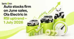 Auto stocks like Maruti Suzuki, M&M and Ashok Leyland rose on June sales data, while Ola Electric joined a group of Nifty500 stocks showing bullish RSI momentum in a mixed session for automakers.