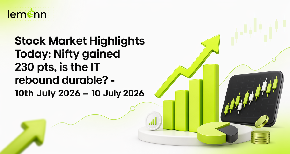 Sensex jumped over 800 points and Nifty crossed 24,200 as IT stocks rallied on TCS earnings, Oracle Financial hit a 52-week high, and India VIX fell.