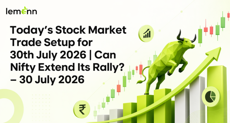 Indian stock market may open muted on 30 July as GIFT Nifty trades lower, with Nifty support at 24,100 and resistance near 24,500 amid mixed global cues.