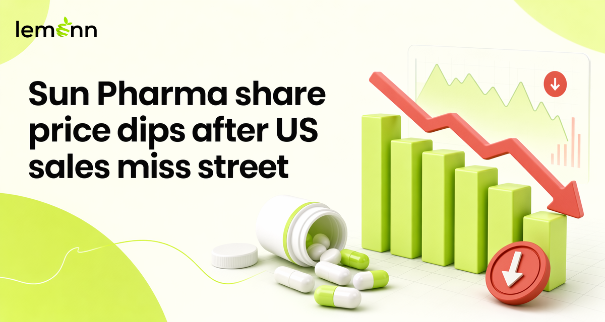 Sun Pharma share price eased from record levels after Q1 US sales and profit missed street estimates.