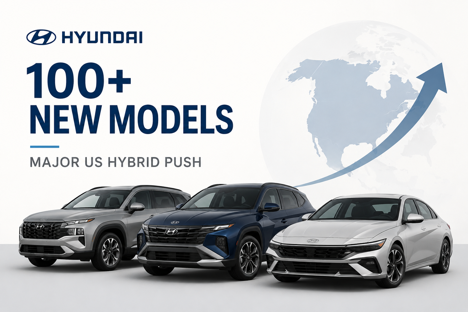 Hyundai Plans 100+ Models With Major US Hybrid Push