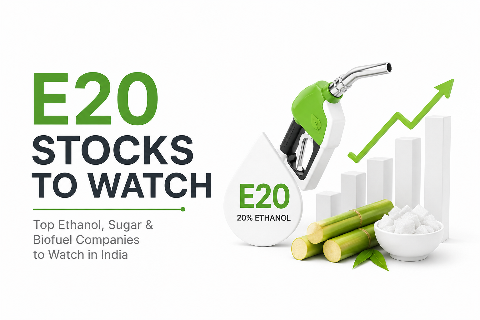 E20 Stocks to Watch in India: Top Ethanol Plays