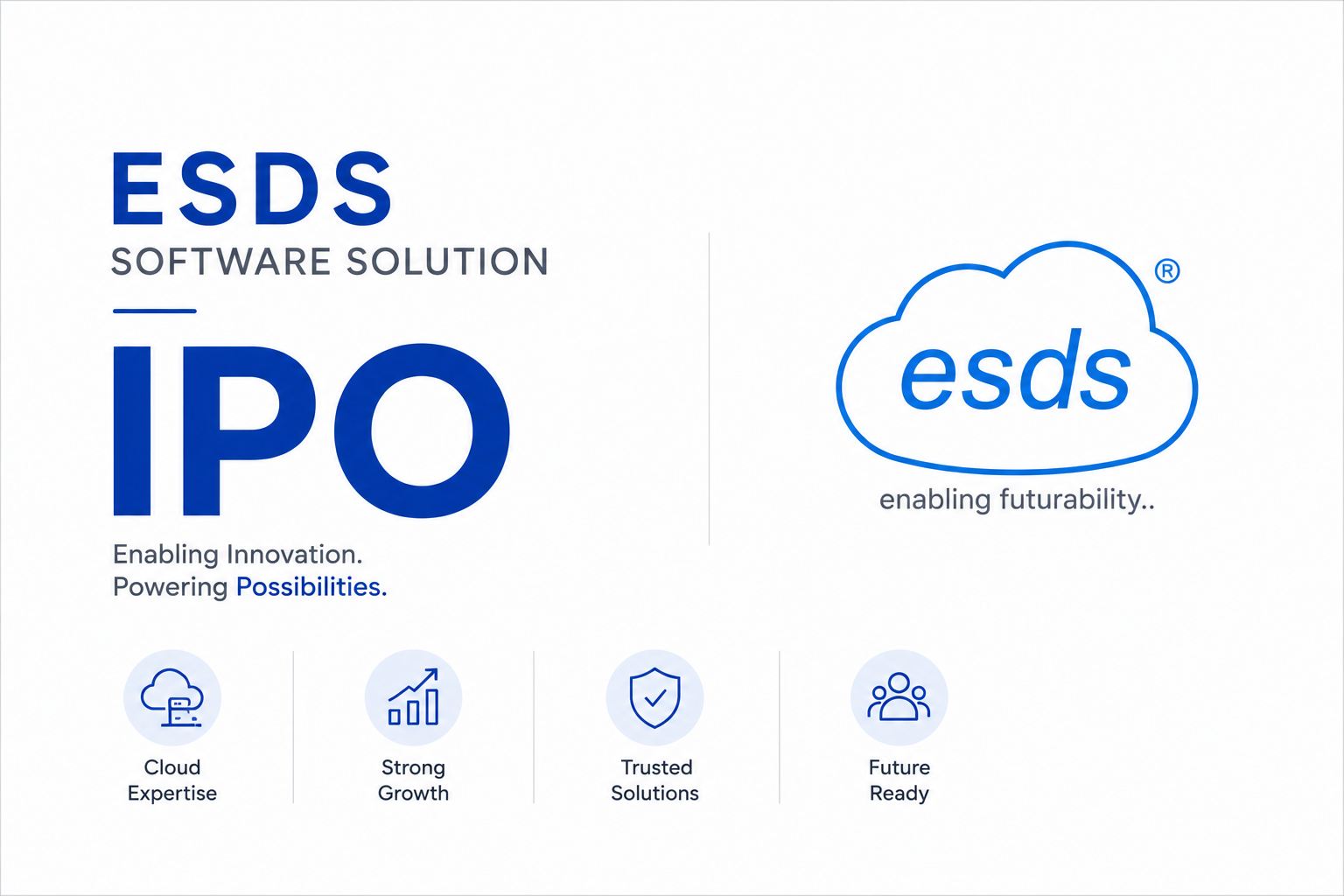 ESDS Software Solution IPO Day 2 Subscription Status: 18.48x Subscribed; GMP at ₹323