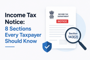 Income Tax Notice: 8 Sections Every Taxpayer Should Know