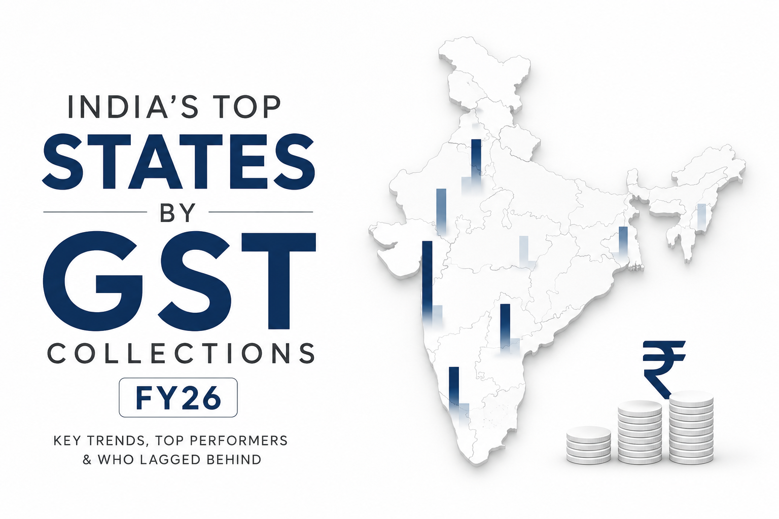 India's Top States by GST Collections in FY26 Ranked