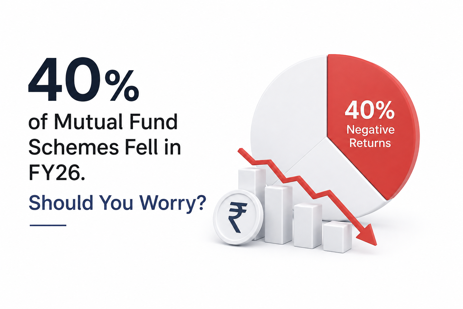 40% of Mutual Fund Schemes Fell in FY26: What It Means