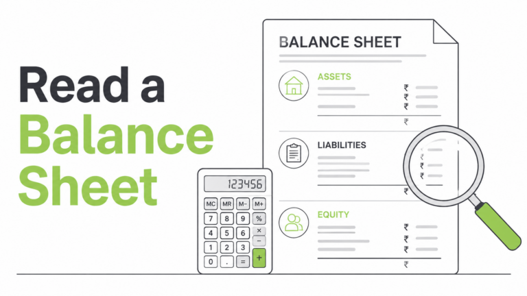 How to Read a Company Balance Sheet for Beginners