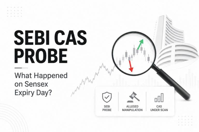 What happened during the Sensex expiry CAS?