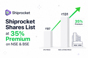 Shiprocket Shares List at 35% Premium on NSE, BSE Today