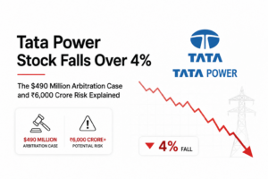 Tata Power Stock Falls 4%: $490 Million Case Explained