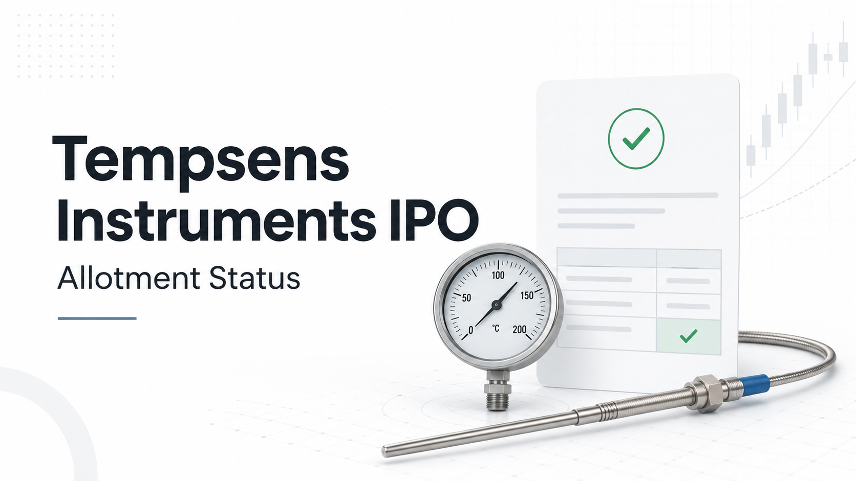 Tempsens Instruments IPO Allotment Status: How to Check, Final Subscription, and Listing Timeline