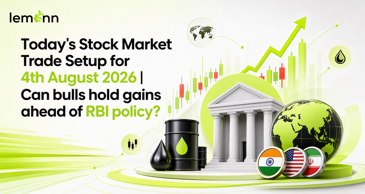 GIFT Nifty signals a flat open for Dalal Street as traders track RBI policy, crude oil moves and US Iran developments alongside global equities.