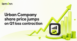 Urban Company share price rallied over 17% on NSE after Q1 FY27 results showed sharp sequential loss reduction and strong InstaHelp order growth.