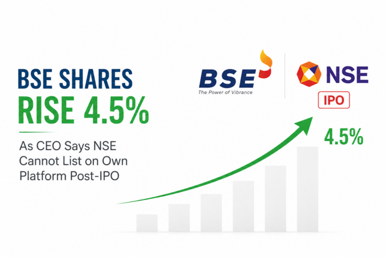 BSE Shares Jump 4.5% as CEO Clarifies NSE IPO Rules