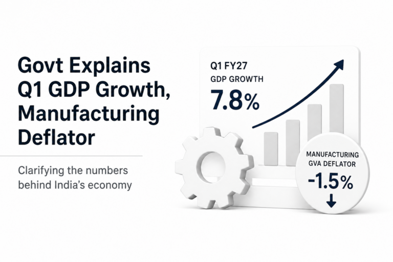 Govt rejects claims of a ‘mechanical’ boost to Q1 GDP growth