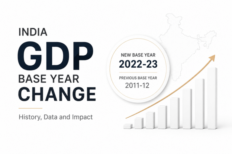 India GDP Base Year Change: History, Data and Impact